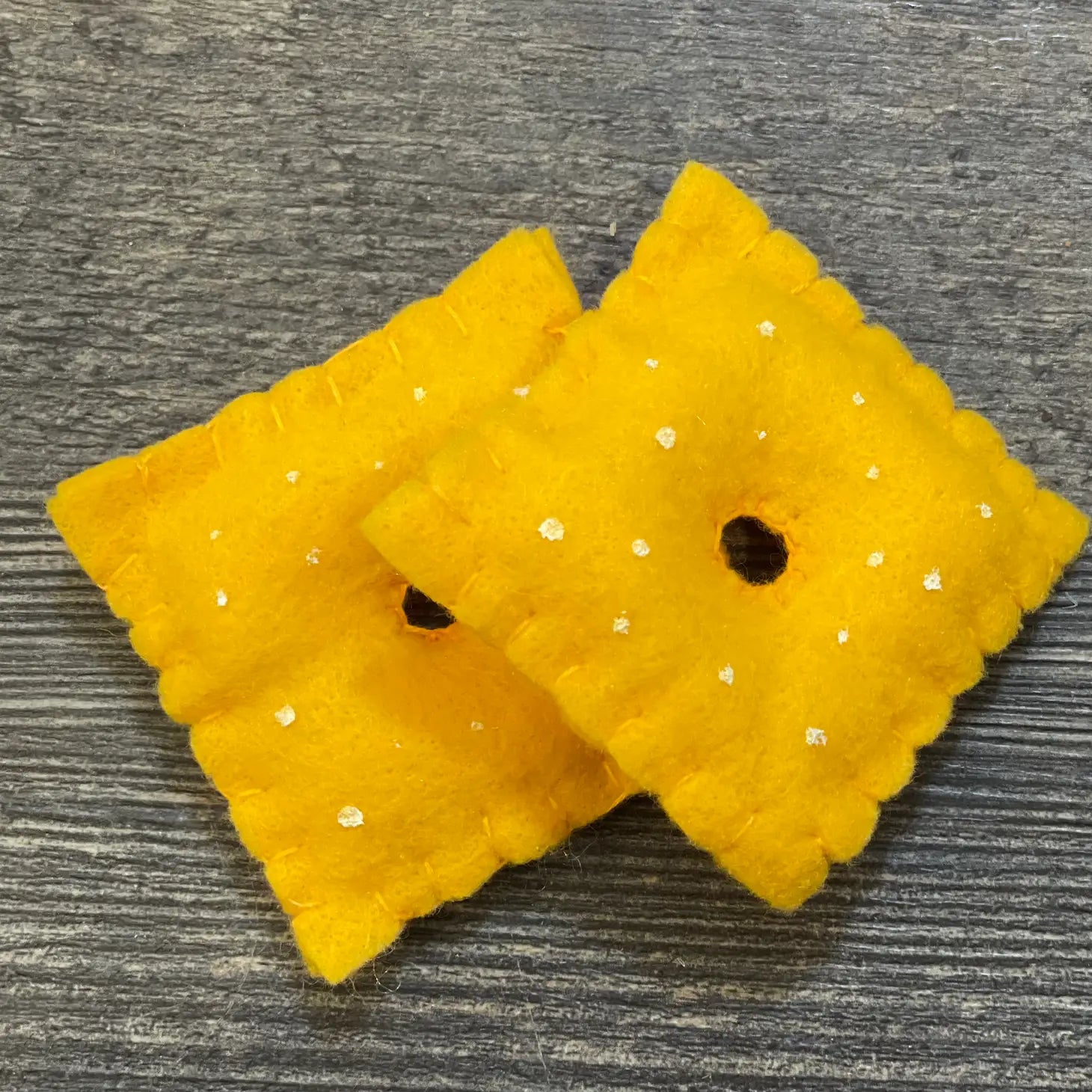 Catnip Cheeze Cracker Toy