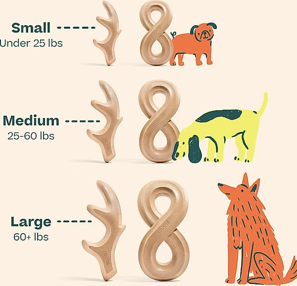 Honest Chew Antler, 3 sizes