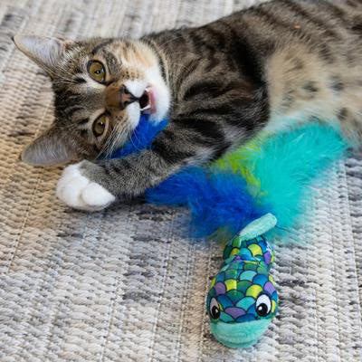 Kong Wubba Fish Toy Assorted