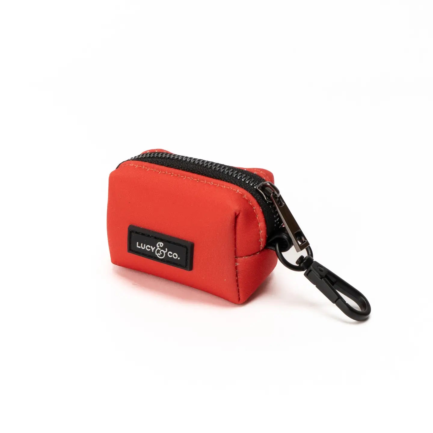 Cherry Red Everyday Poop Bag Holder