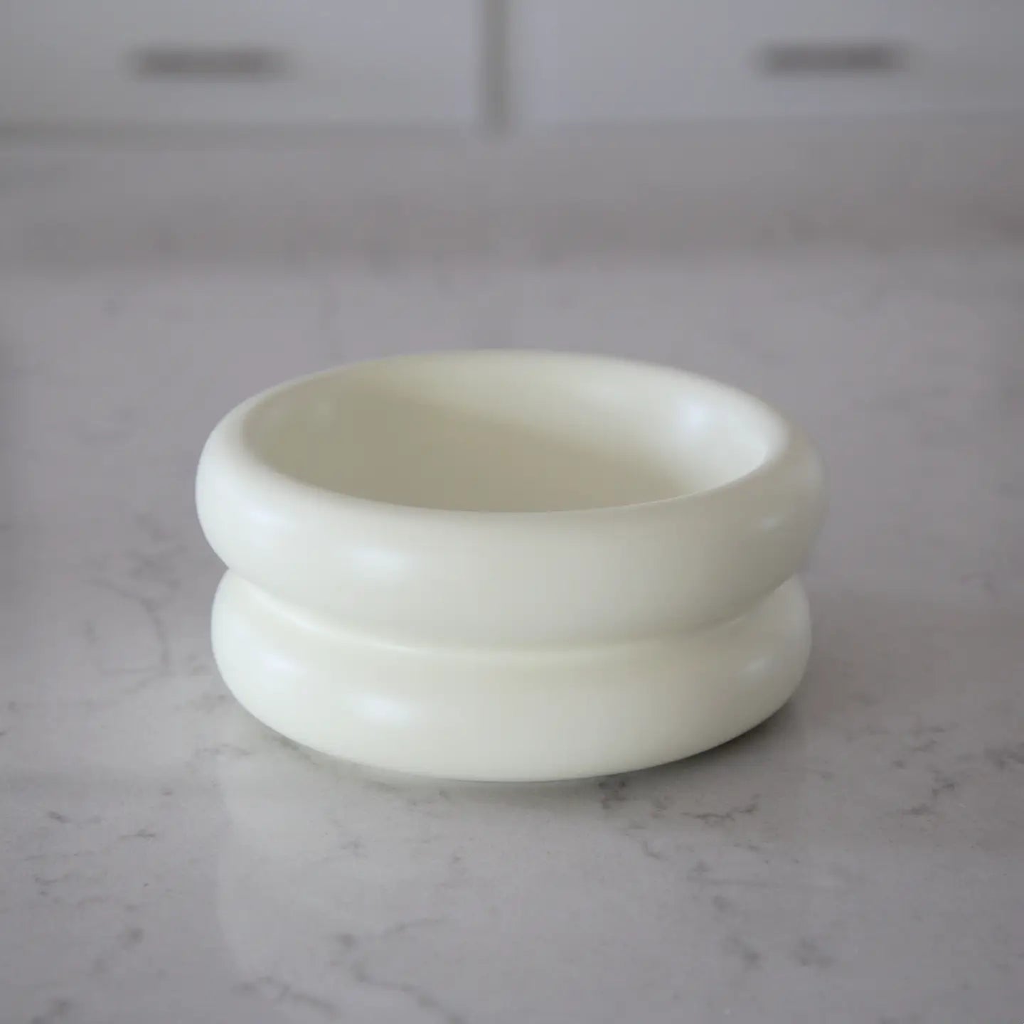 Elevated Halo Cat or Dog Bowl