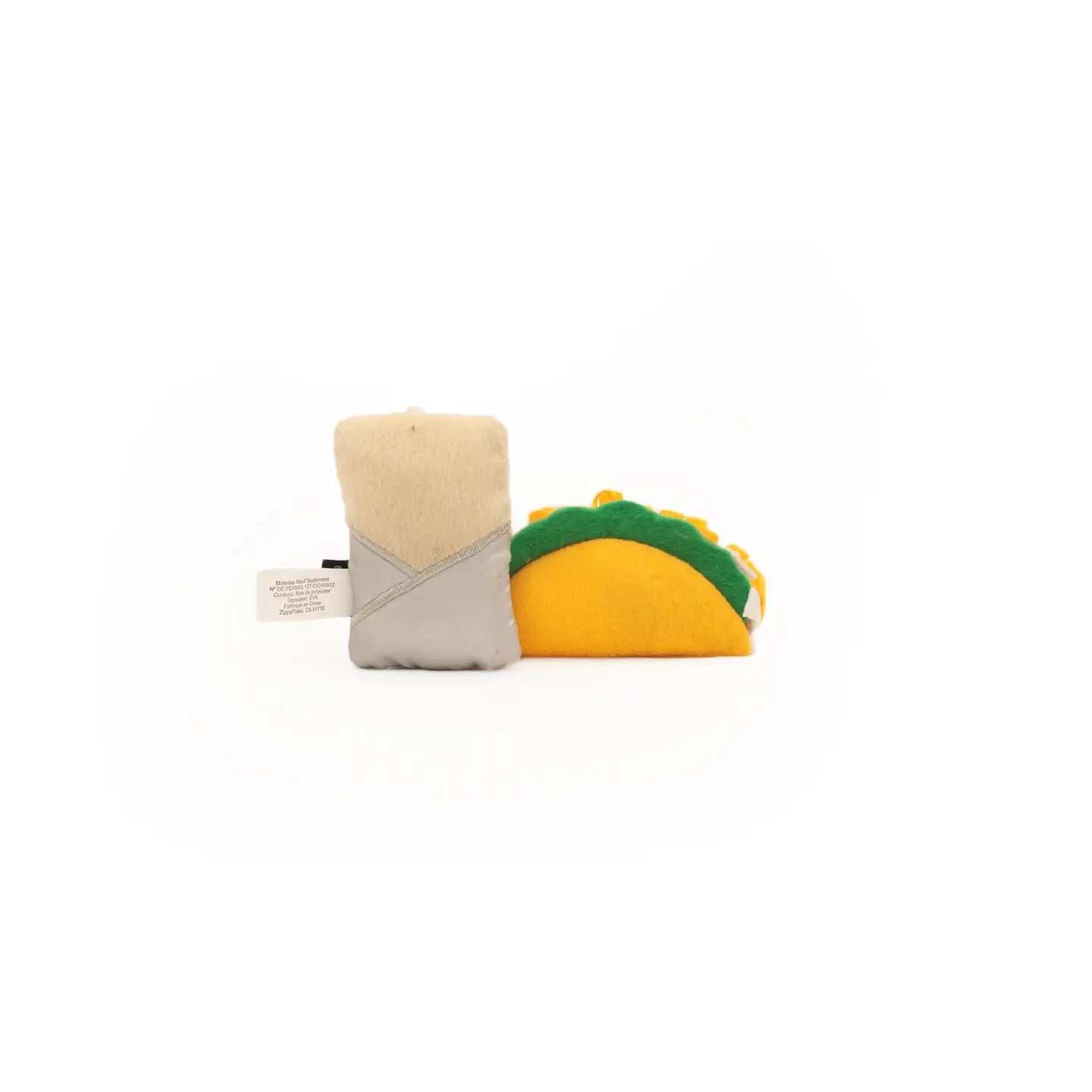 Burrito and Taco Cat Toy