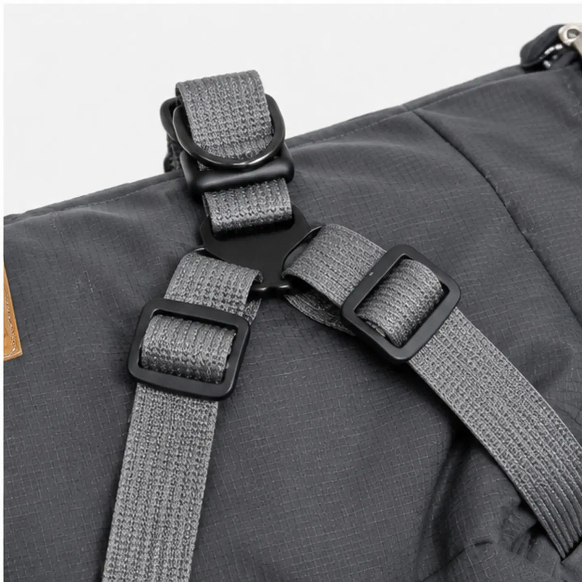 Grey Waterproof Dog Raincoat Onesie