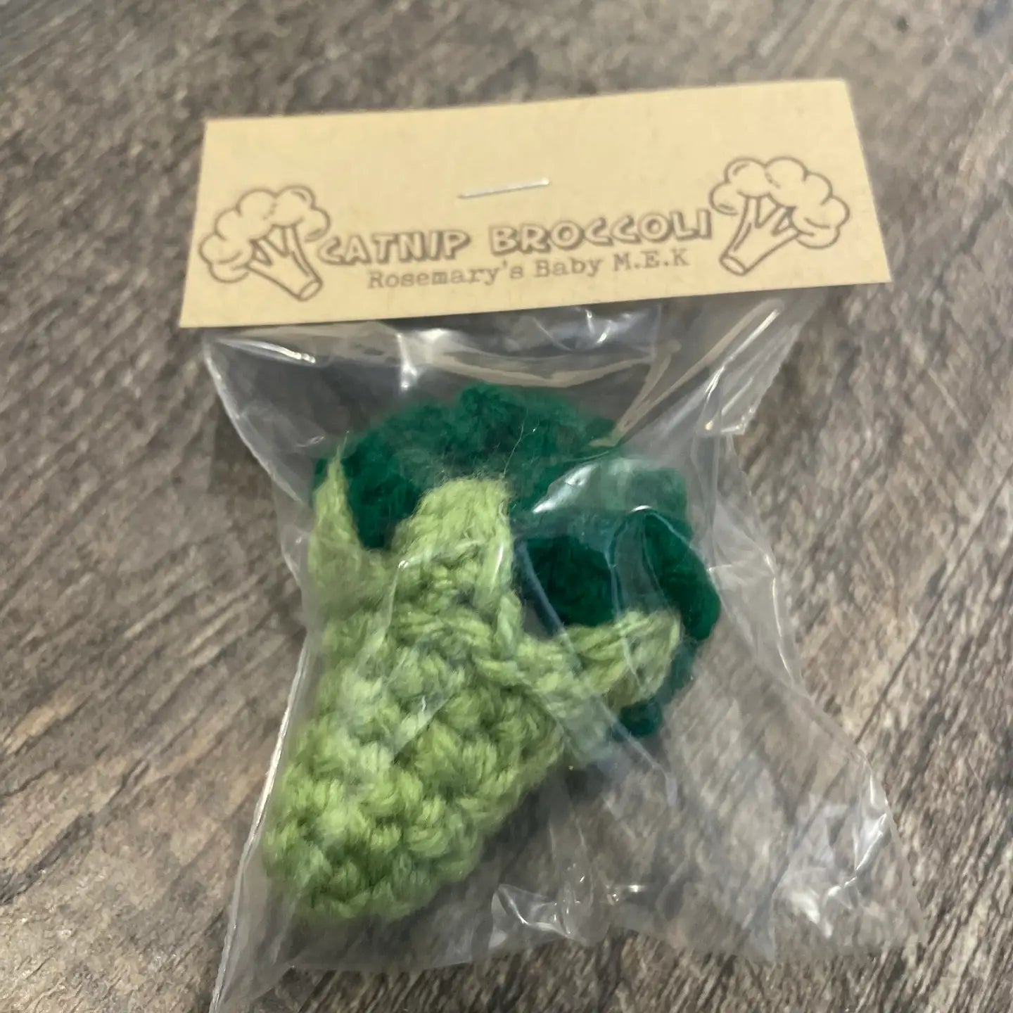 Catnip Broccoli Toy