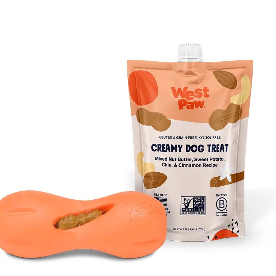 Creamy Nut Butter, Sweet Potato & Chia Seed Treat