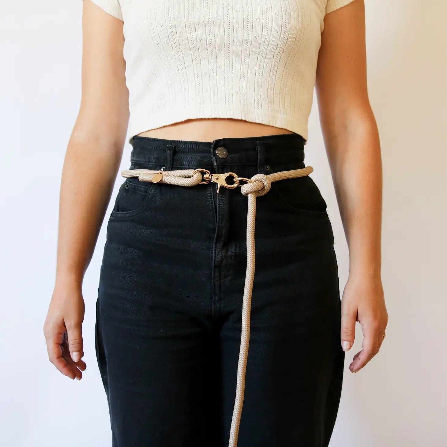 Furlou Tan Hands Free Adjustable Leash