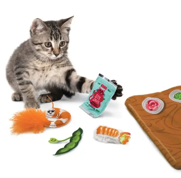 Kong Pull-A-Partz Sushi Cat Toy