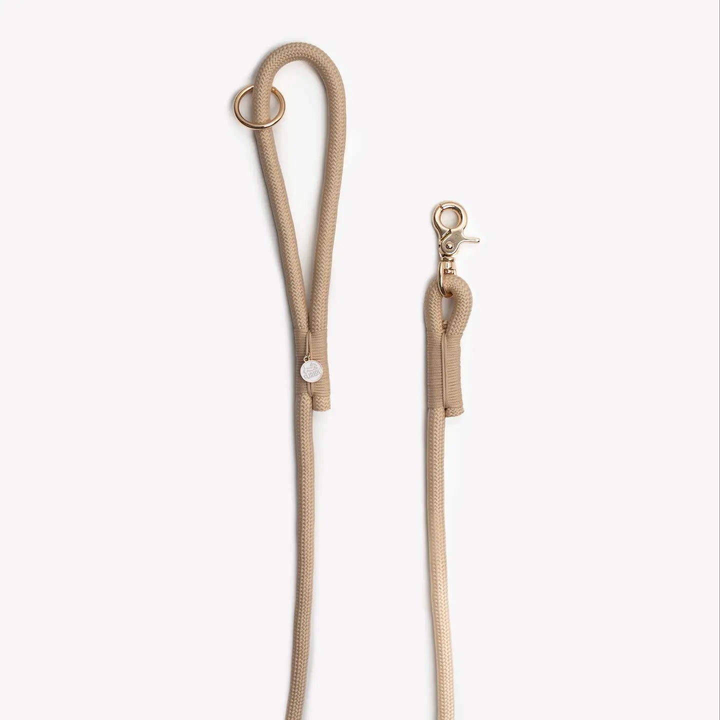 Furlou Tan Braided Rope Leash, 5ft