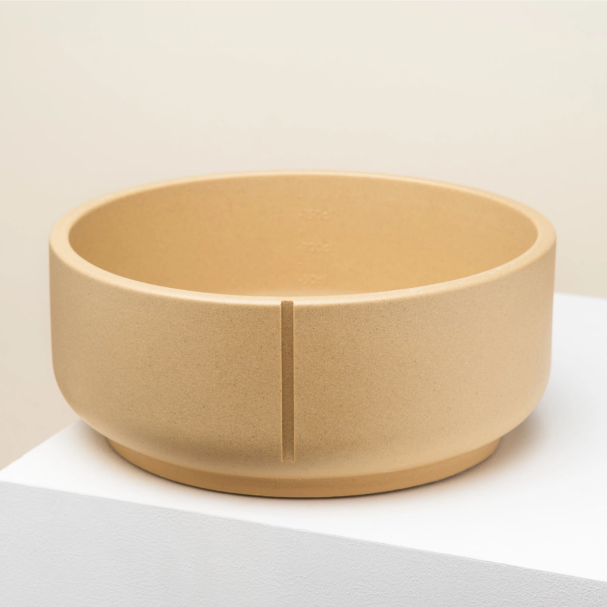 Classic Dog Bowl Beige, Large