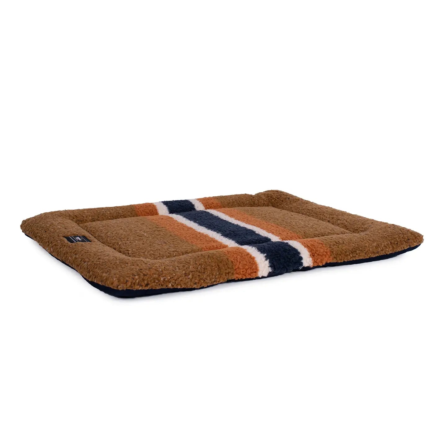 Shinola Pet Brown Rectangular Cushion Dog Bed