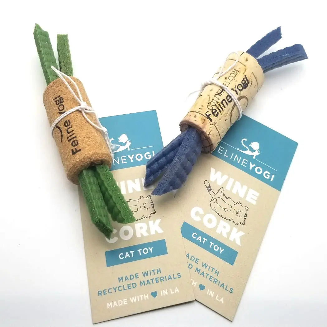Wine Cork Cat Toy