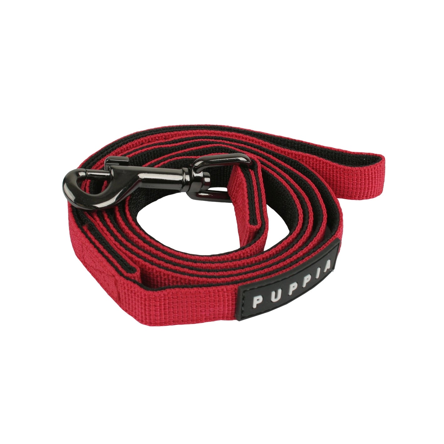 Puppia Two Tone Dog Leash, Red