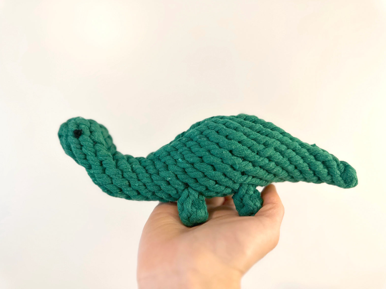 Brontosaurus Rope Toy, 2 sizes