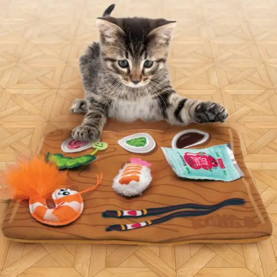 Kong Pull-A-Partz Sushi Cat Toy