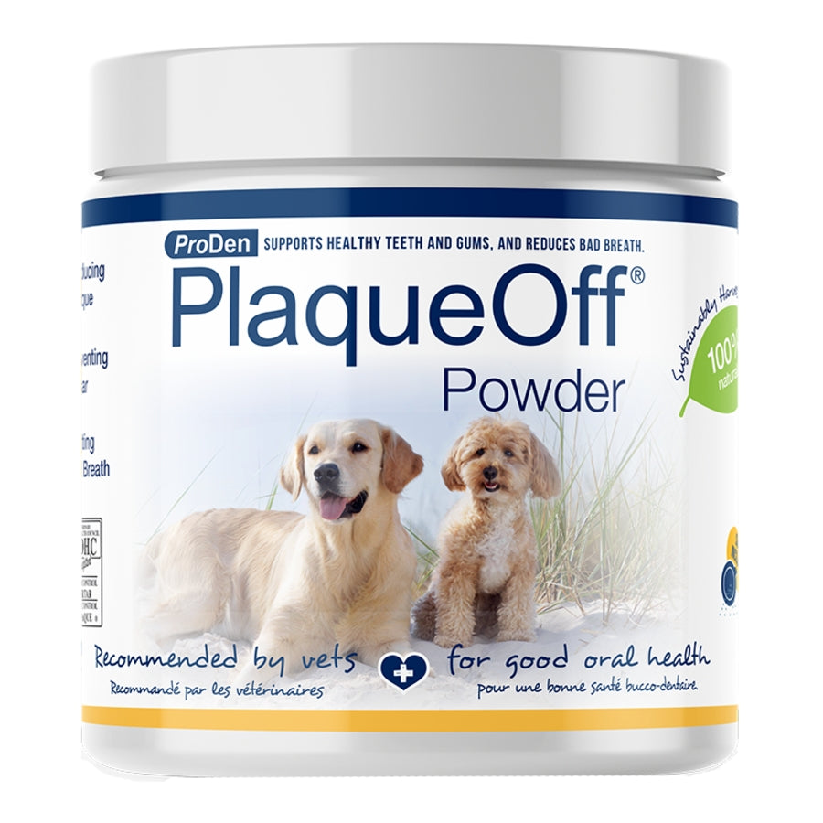 ProDen PlaqueOff Powder Dog & Cat Supplement, 180g jar