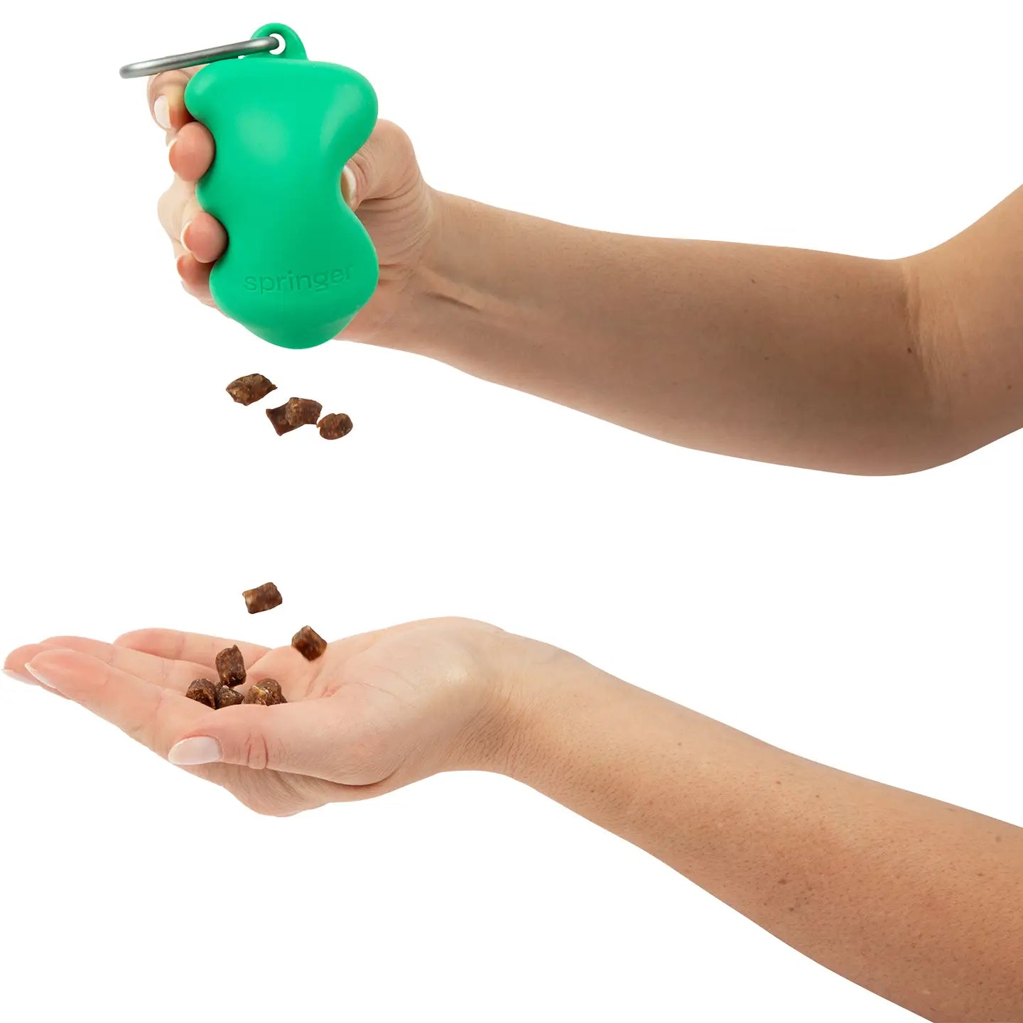 Silicone Dog Treat Dispenser Pouch, 3 Colors