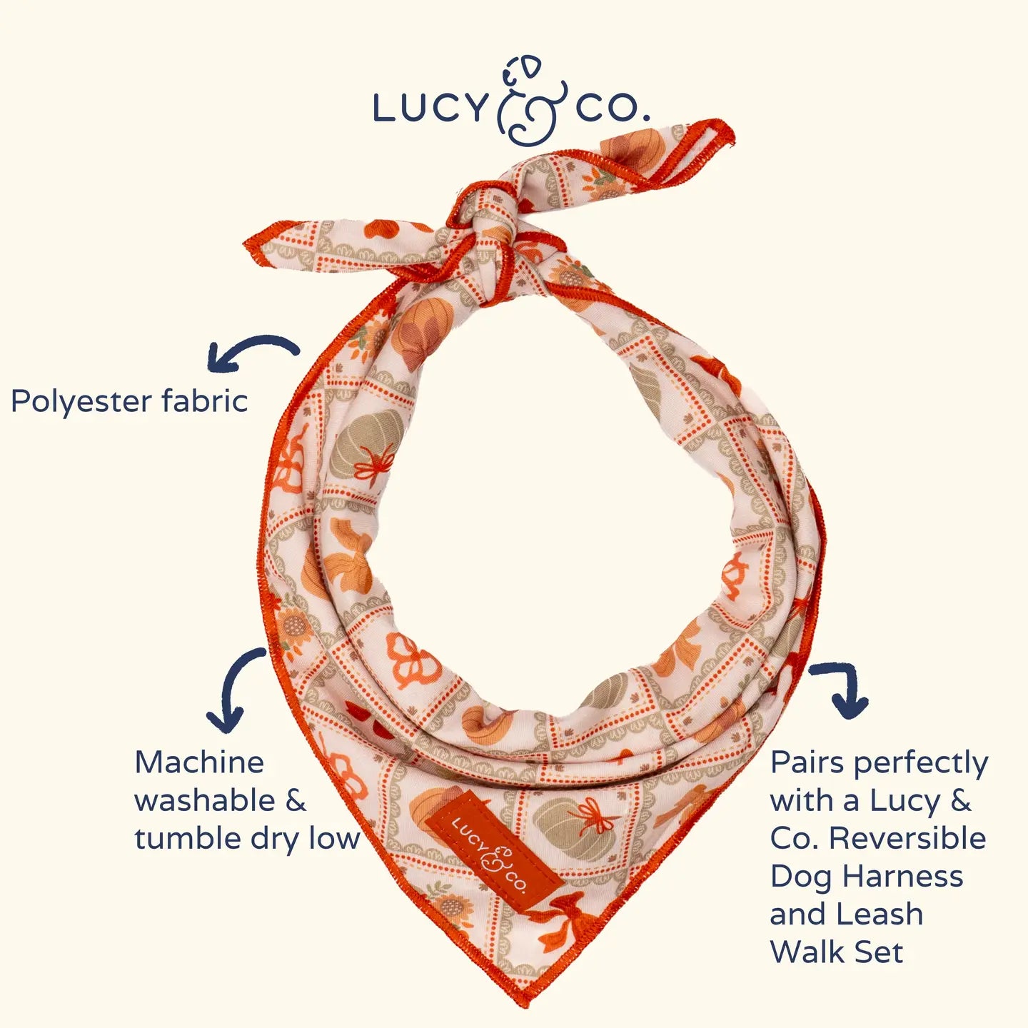 Lucy Cozy Cottage Bandana