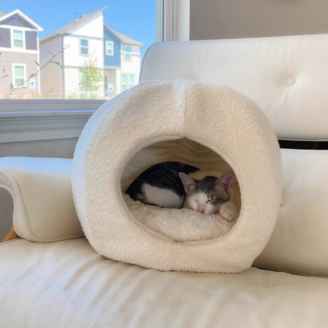 Moon Sherpa Cat Cave