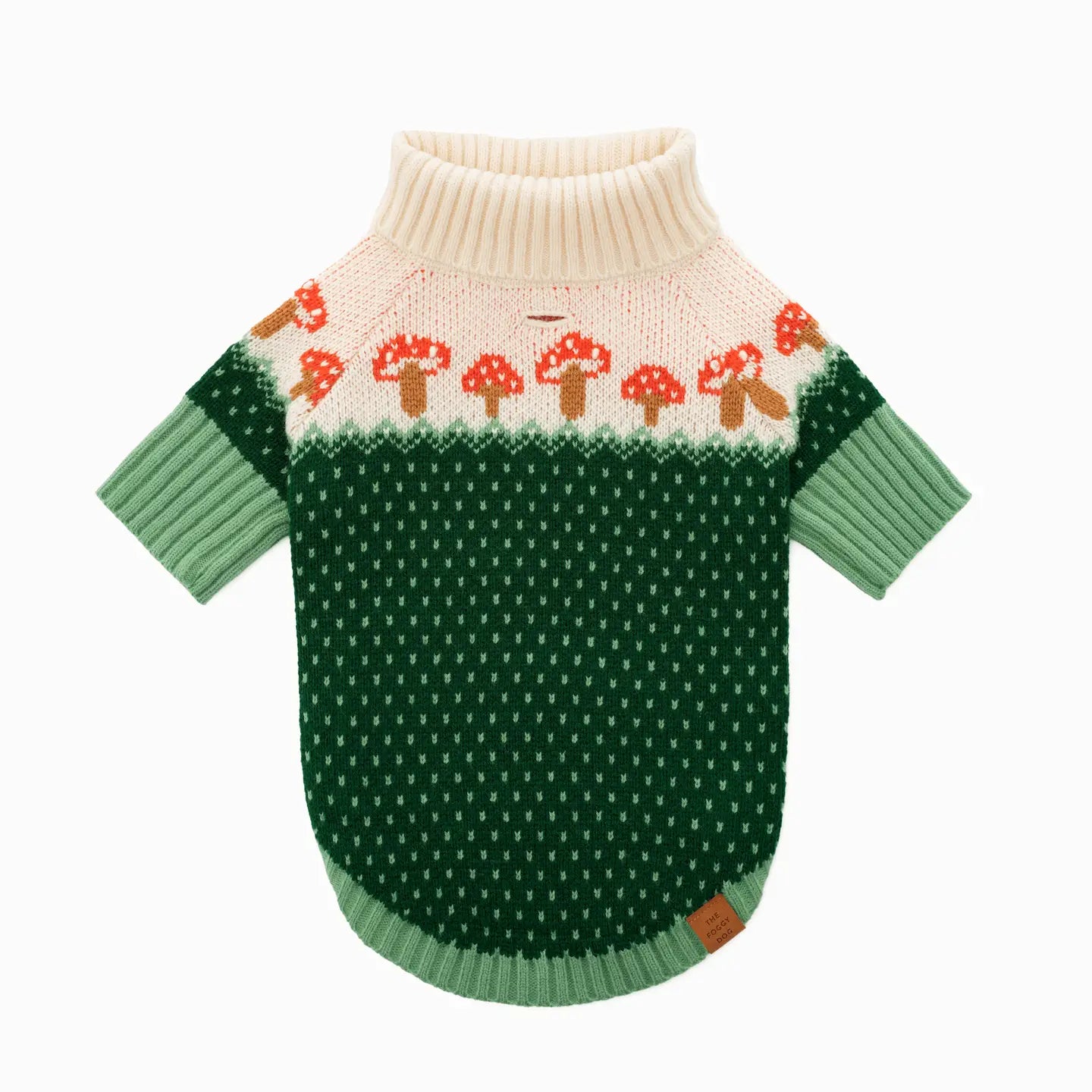 Toadstool Mushroom Dog Sweater
