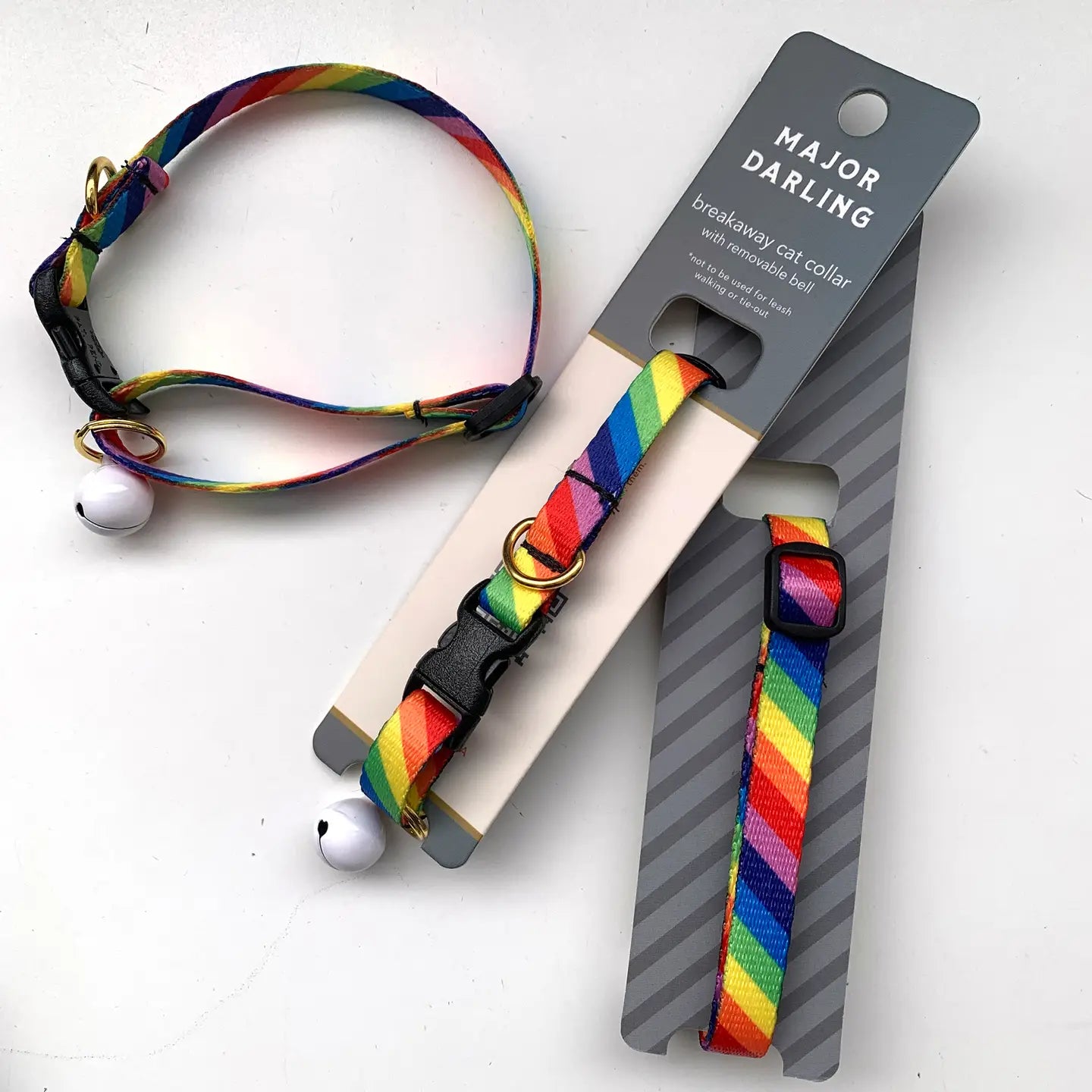 Breakaway Cat Collar, Rainbow