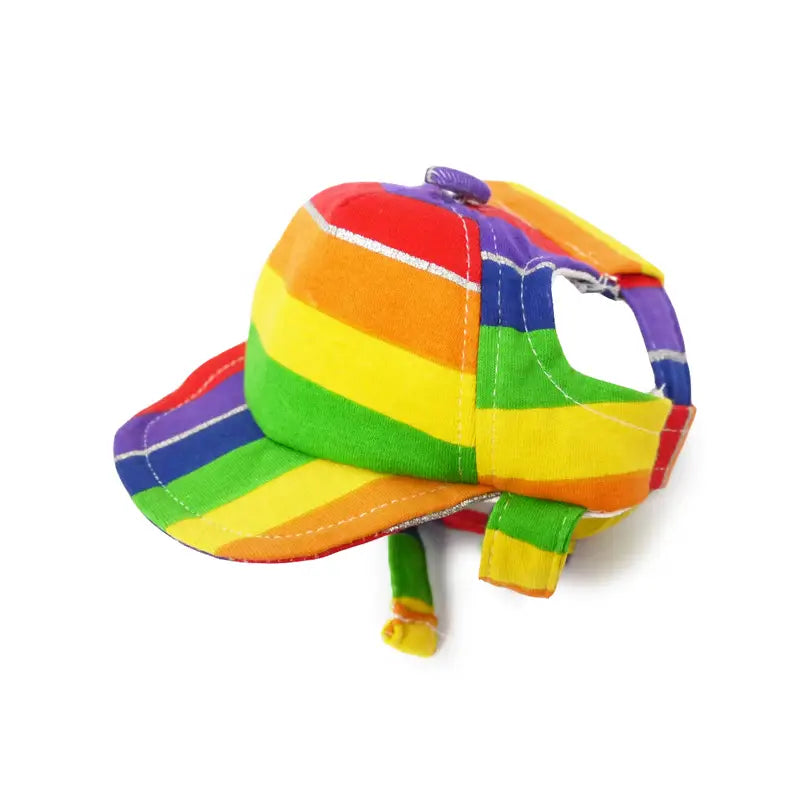 Rainbow Strap Hat