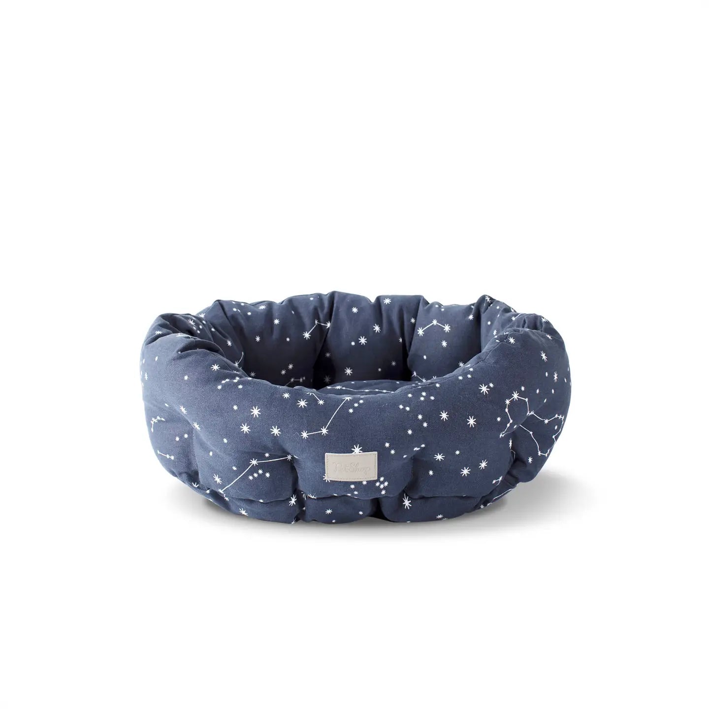 Celestial Round Cuddler Dog Bed