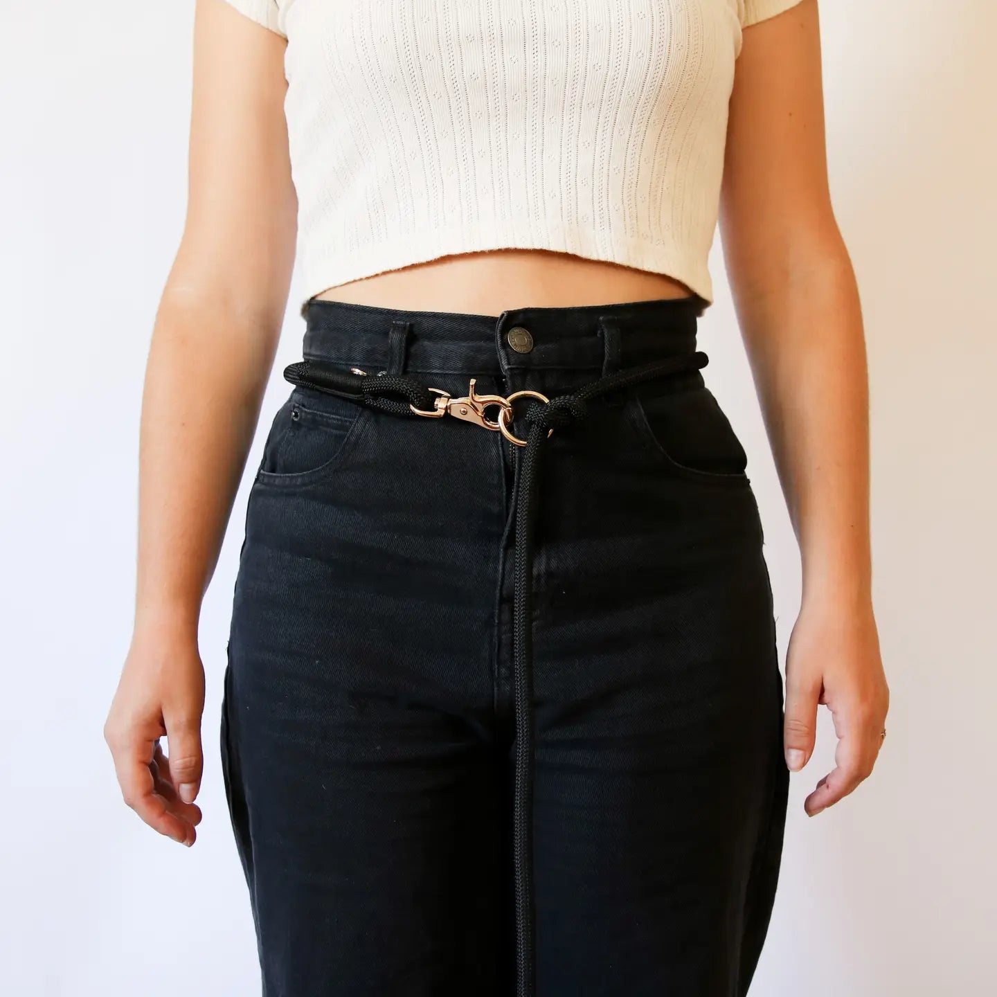 Furlou Black Hands Free Adjustable Leash