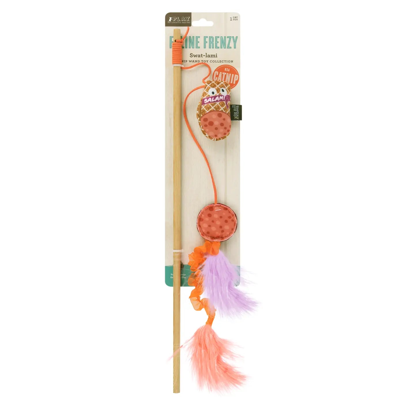 Feline Frenzy Wand Toy- Swatlami