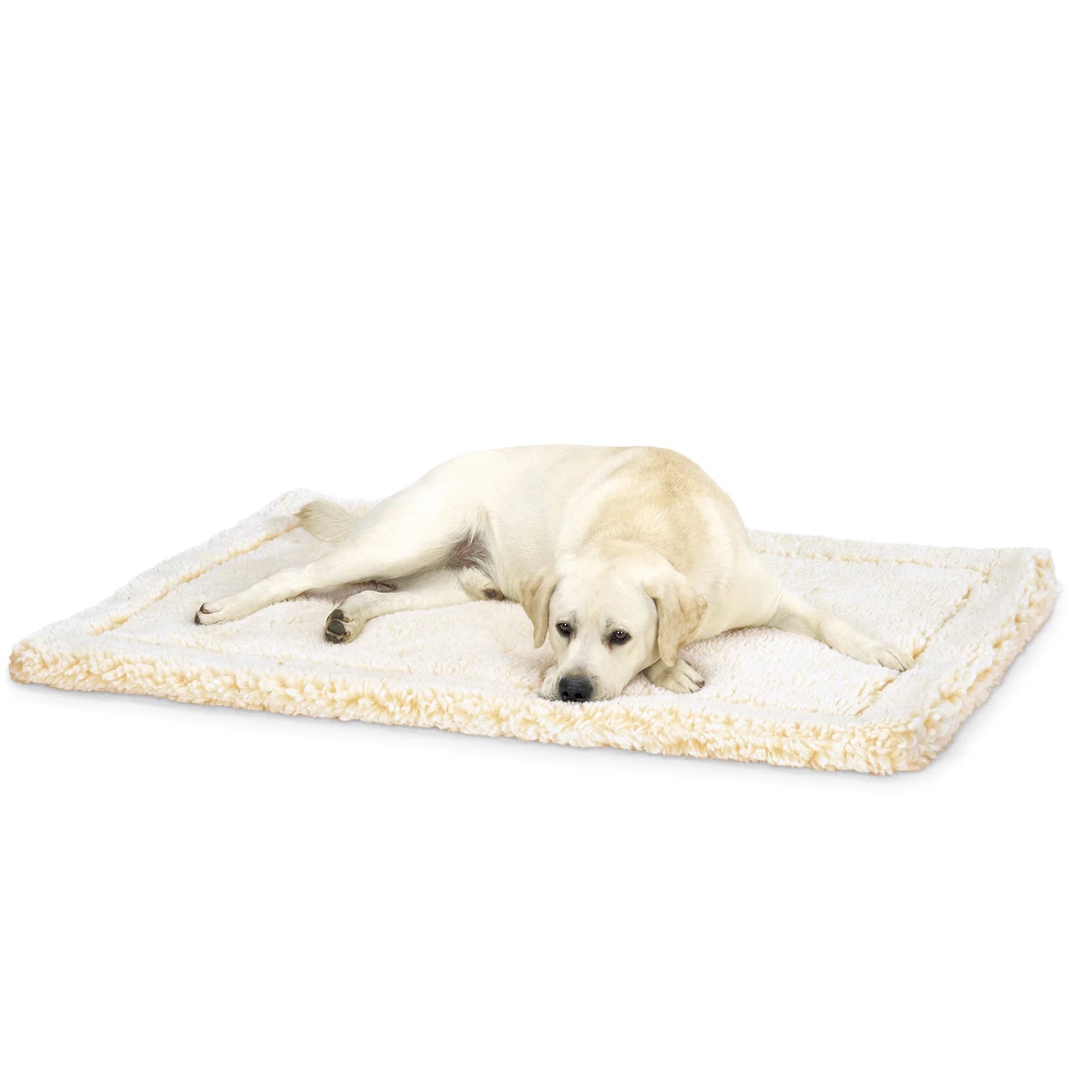 HuggleFleece Mat Cat & Dog Bed - Natural