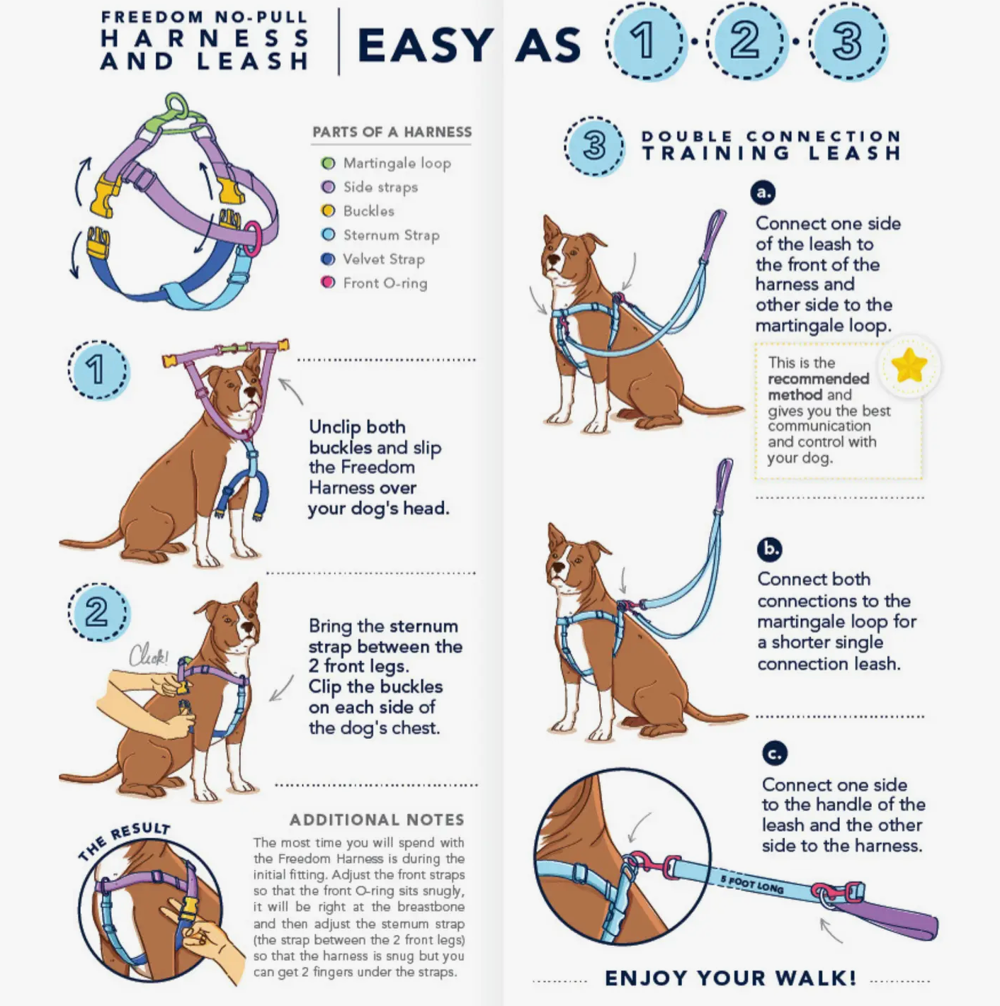 Kelly Green Freedom Harness & Leash