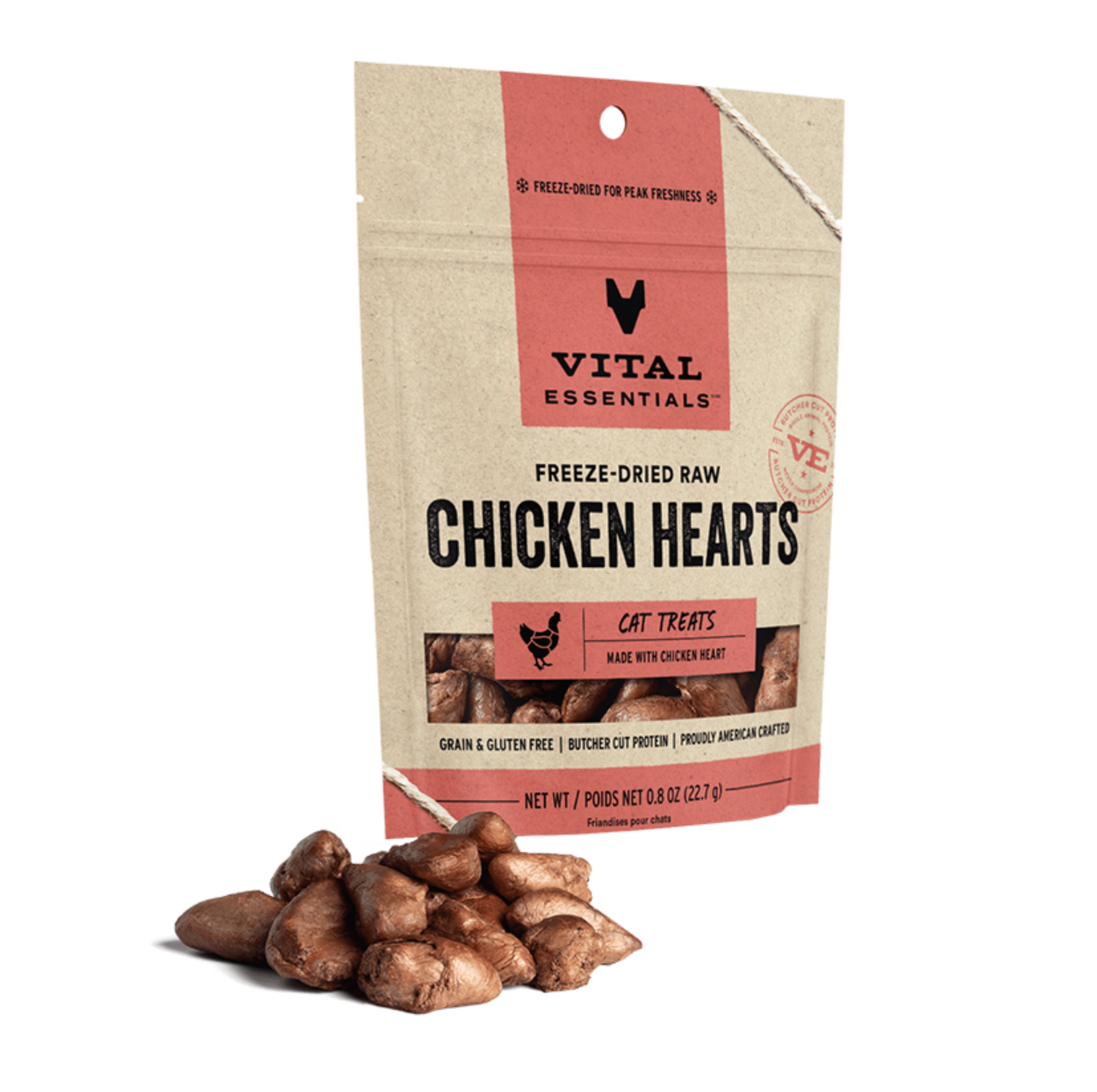 Vital Cat Chicken Hearts