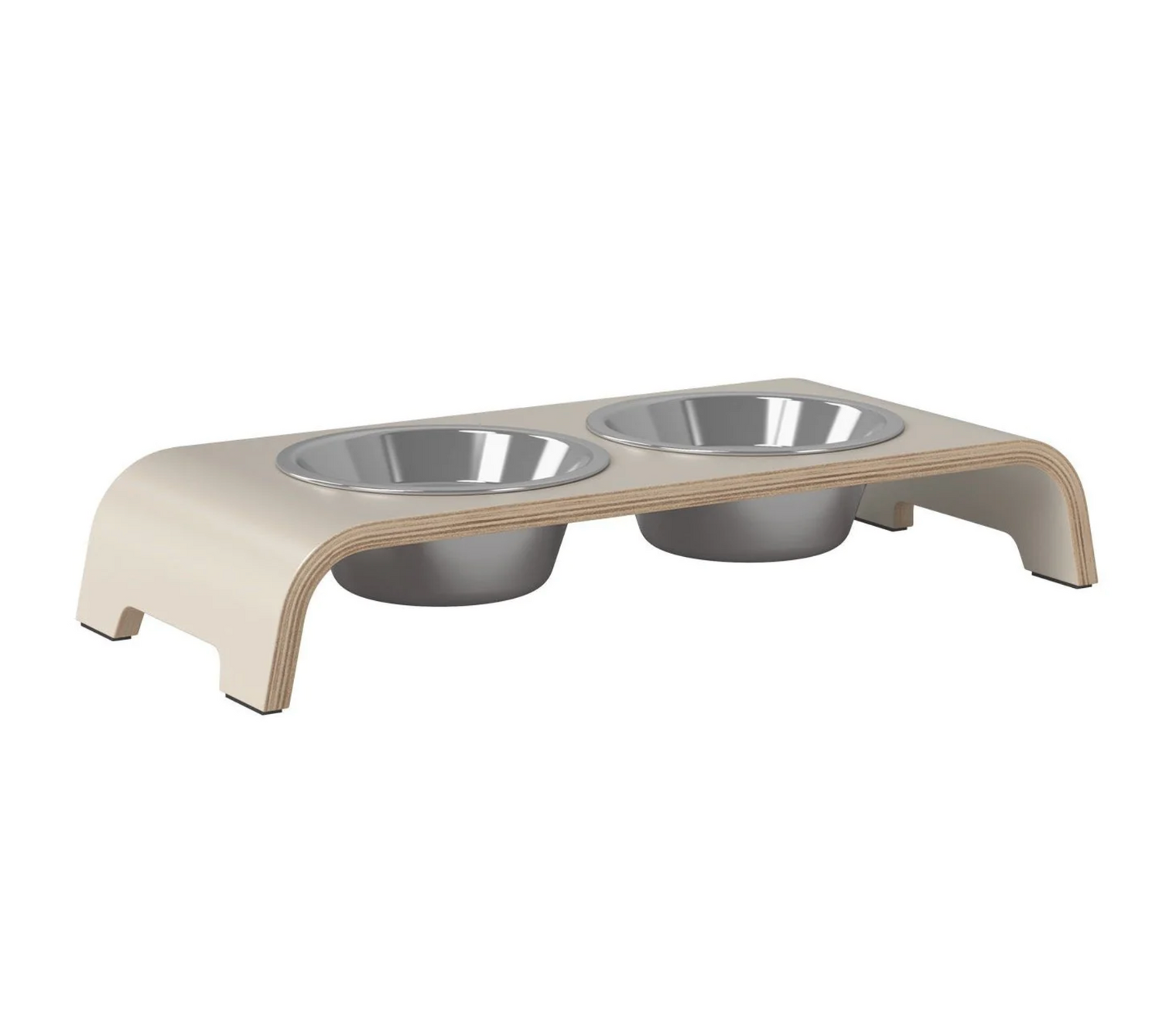 Classic Raised Dog Feeder - Cashmere