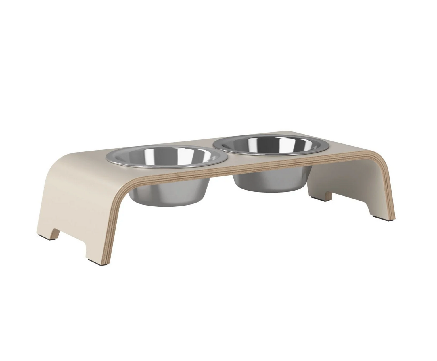 Classic Raised Dog Feeder - Cashmere