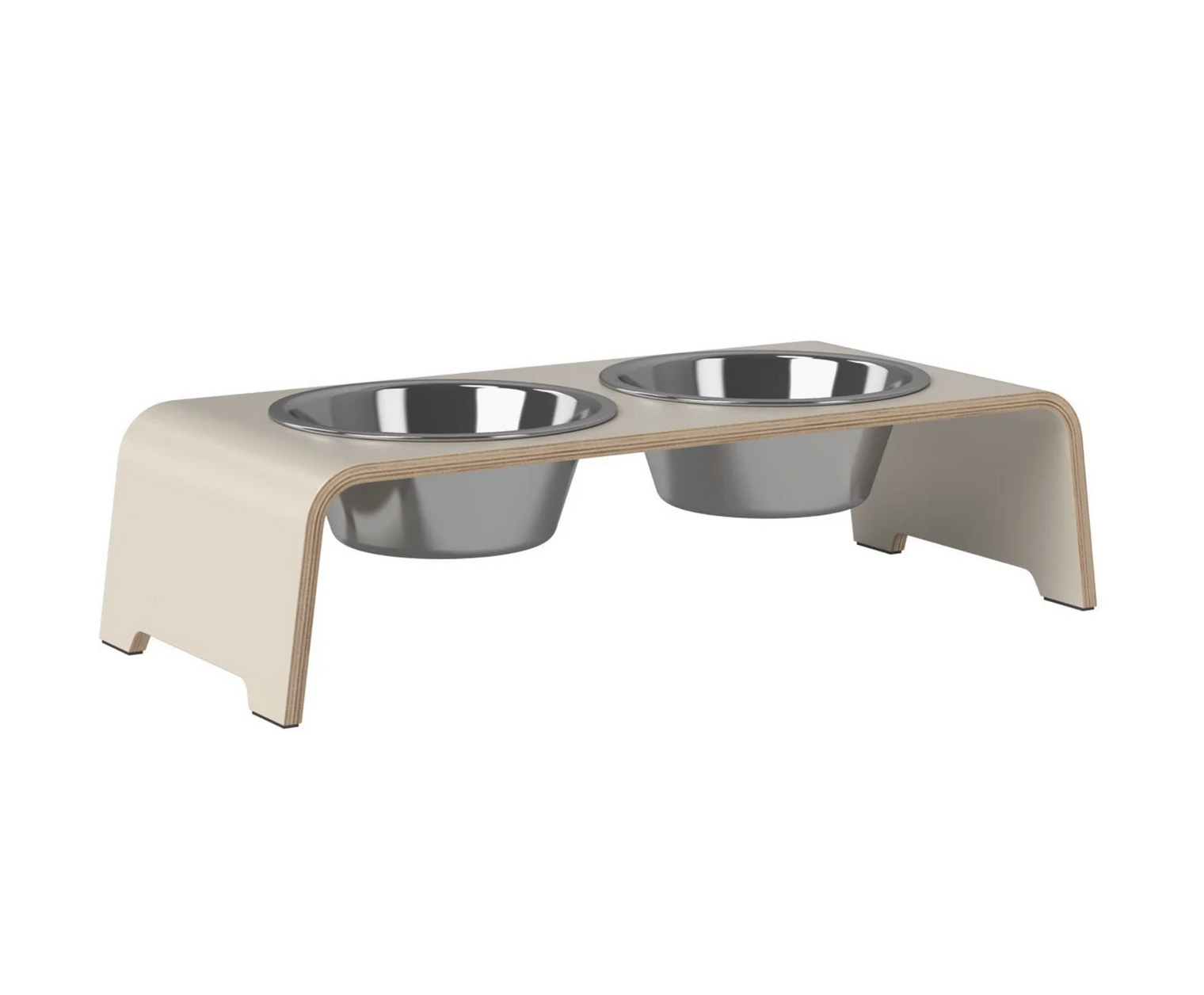 Classic Raised Dog Feeder - Cashmere