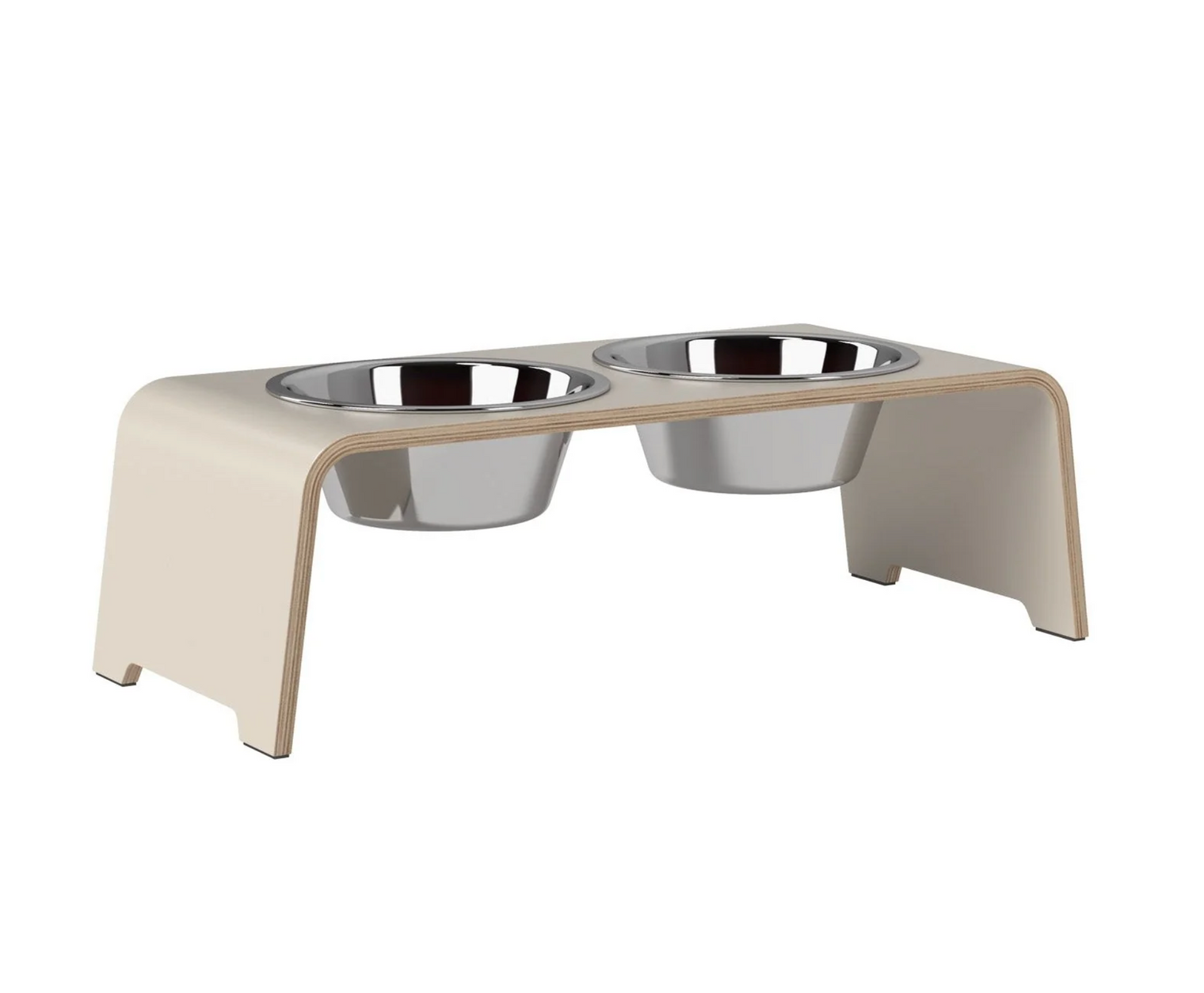 Classic Raised Dog Feeder - Cashmere