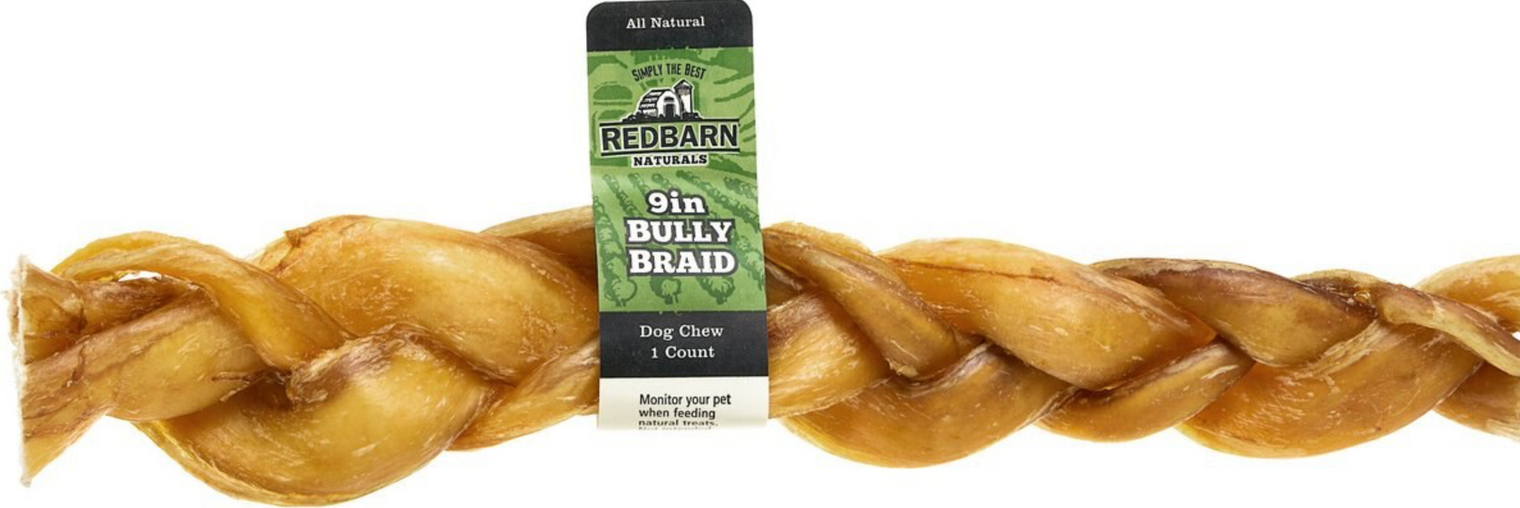 9" Braided Bully Stick