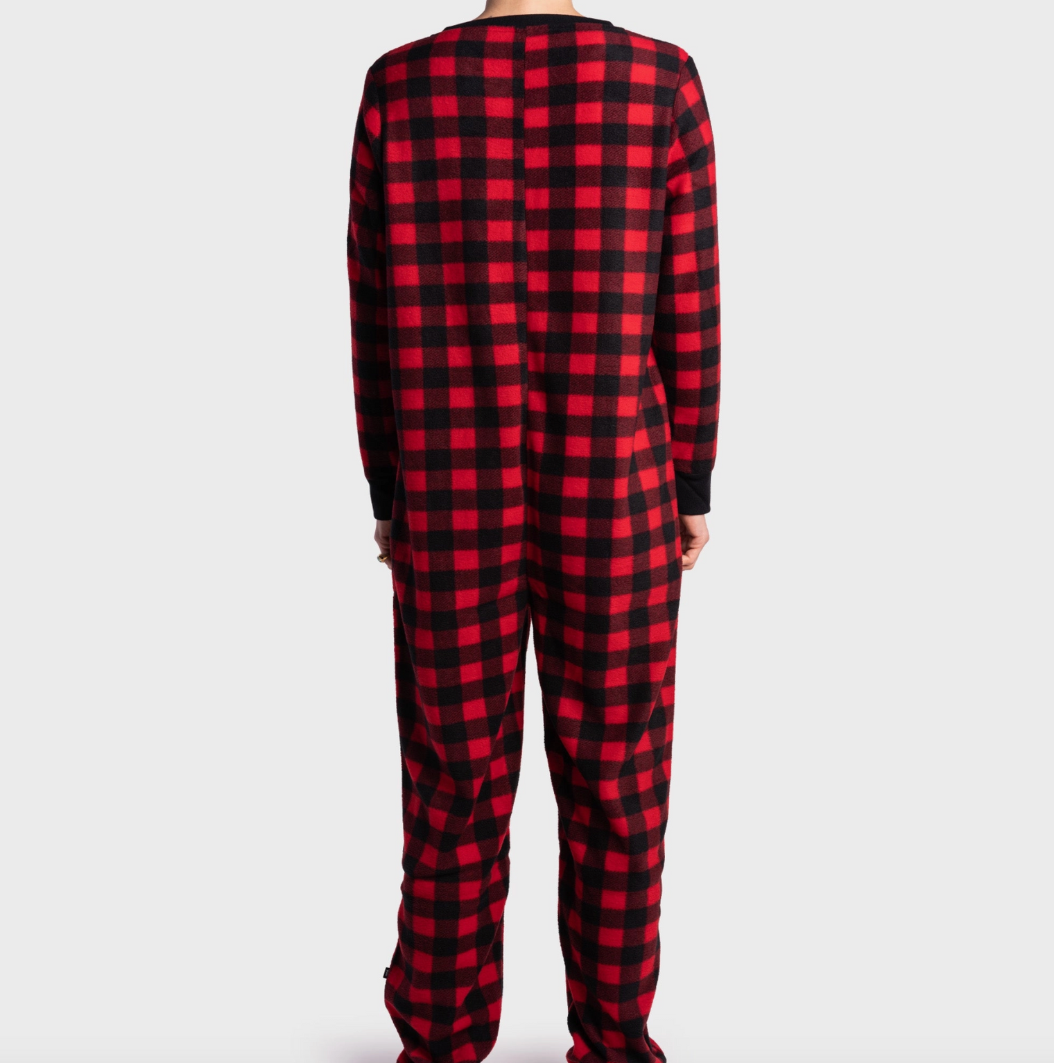 Matching Human & Dog Onesie - Plaid Red