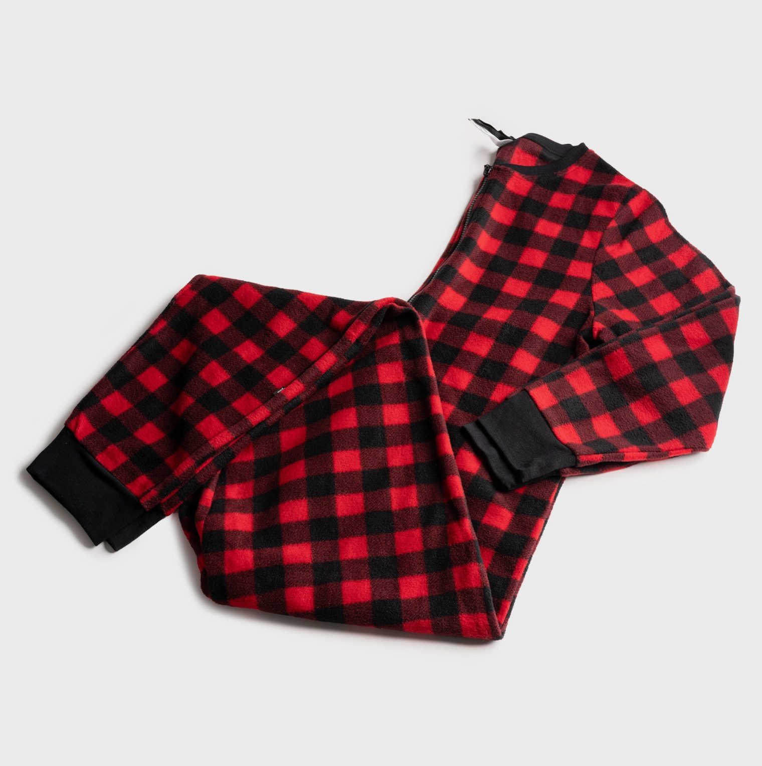 Matching Human & Dog Onesie - Plaid Red