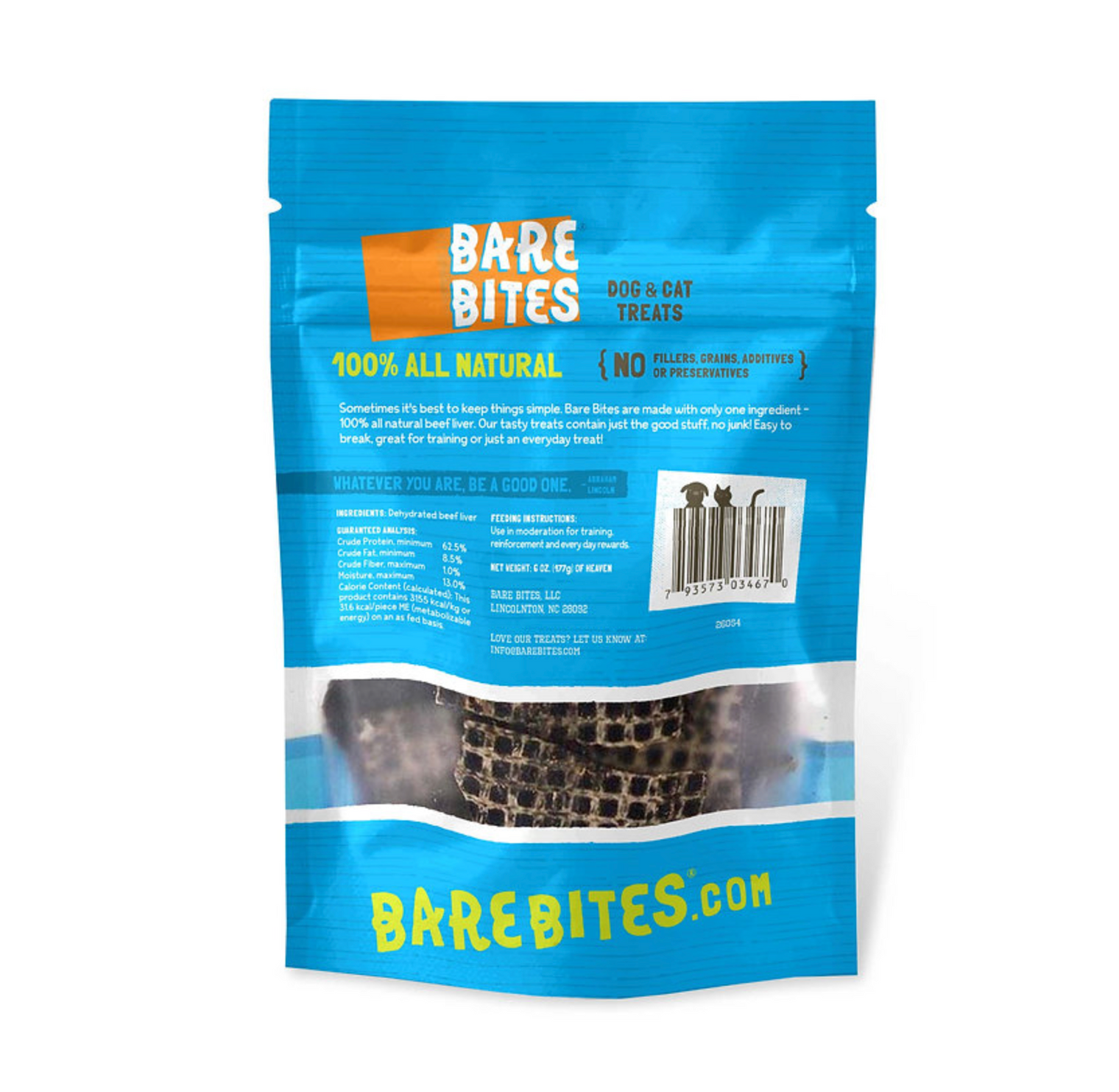 Beef Liver Treats 6oz