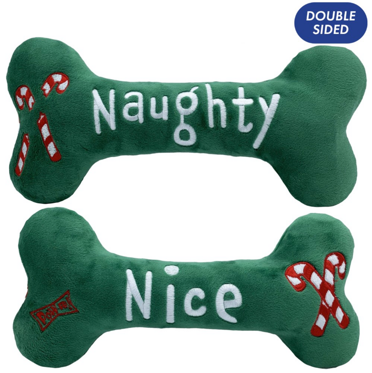 Naughty / Nice Plush Bone