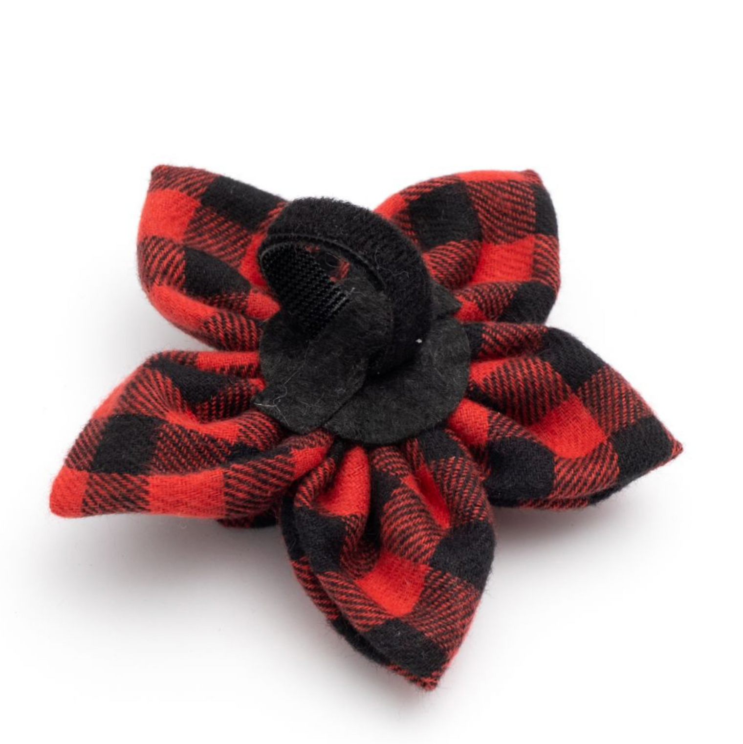 Red Buffalo Plaid Flower