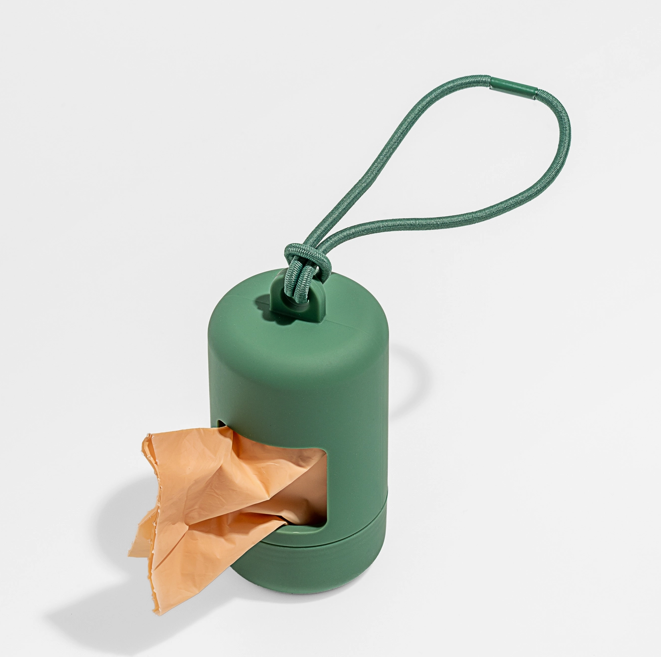 Dog Poop Bag Holder - Green