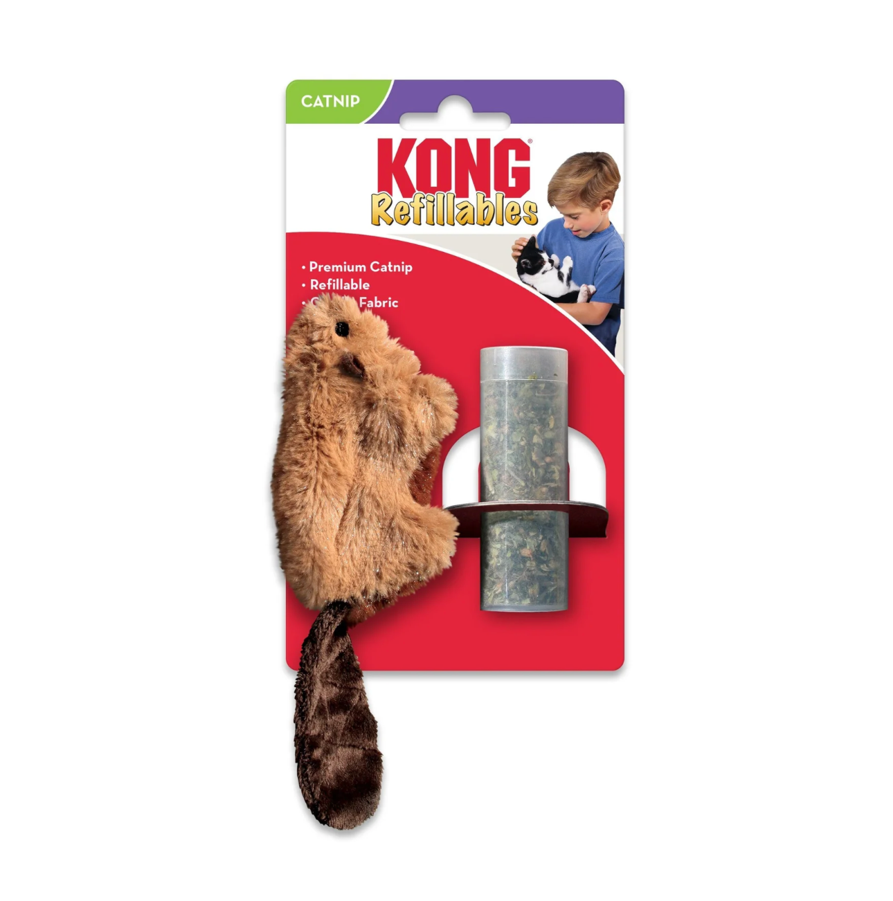 Kong Catnip Refil Beaver