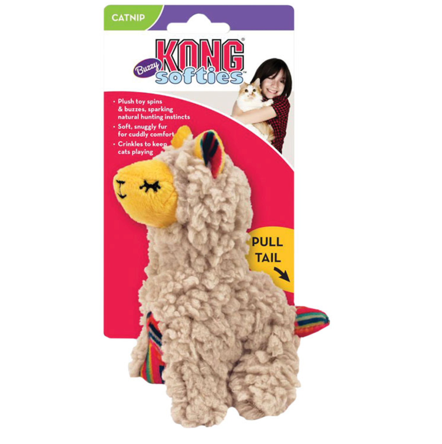 Kong Softies Buzzy Llama