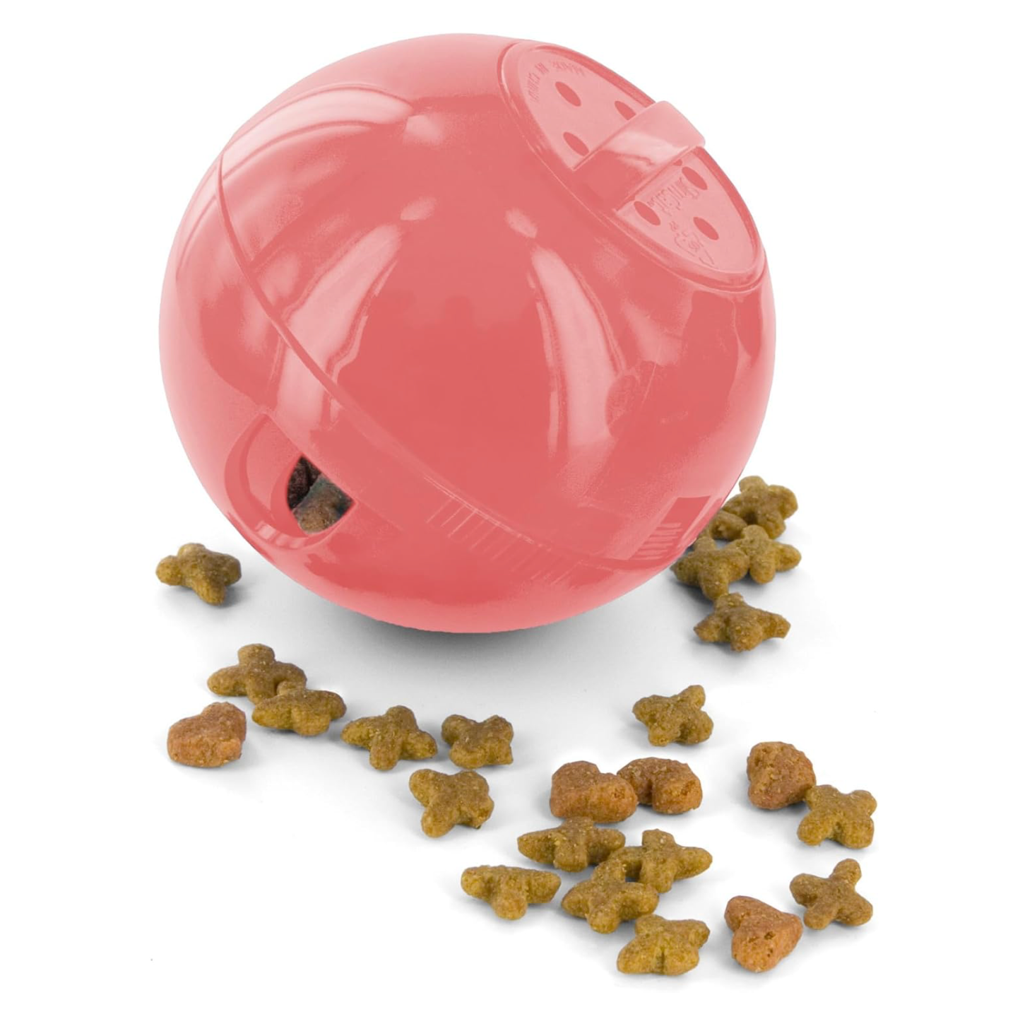 Slimcat Slow Feeder Ball for Cats, Pink