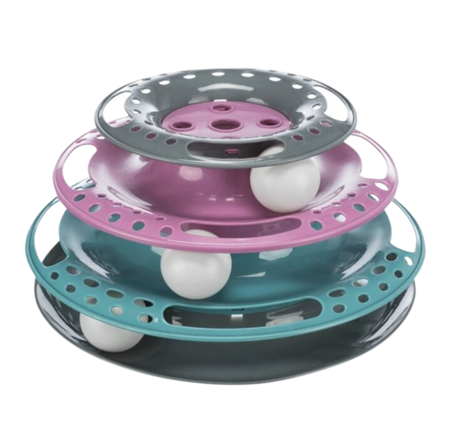 Cat Activity Catch the Balls Track