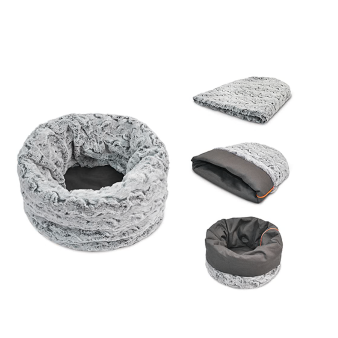 Snuggle Bed, Husky Grey