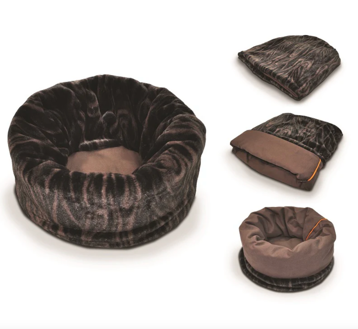 Snuggle Bed, Truffle Brown