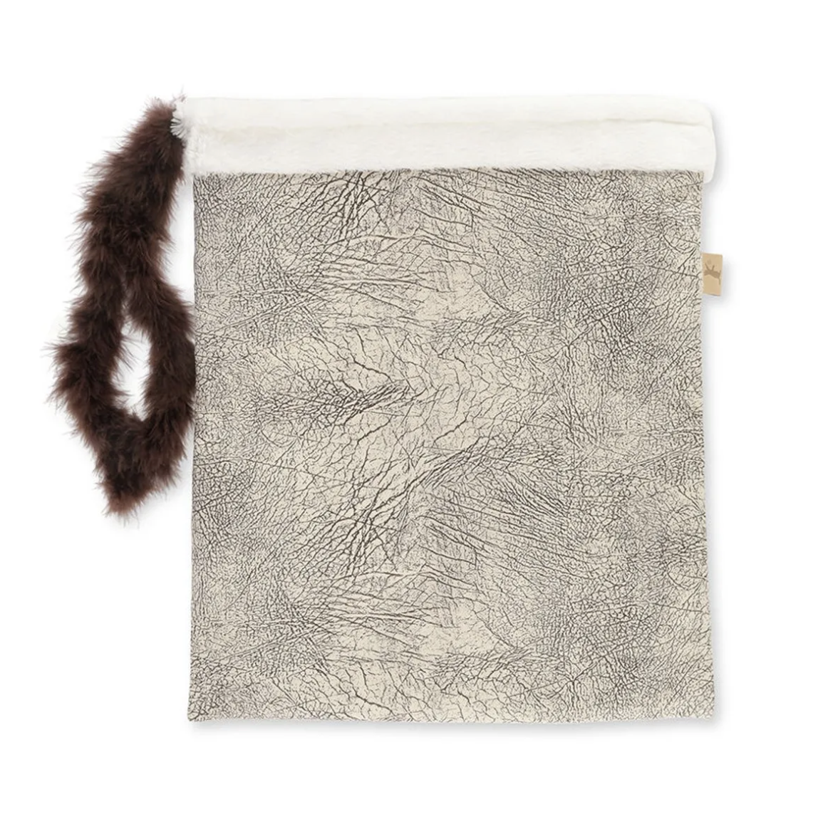 Cat Crinkle Sack, Ash Grey