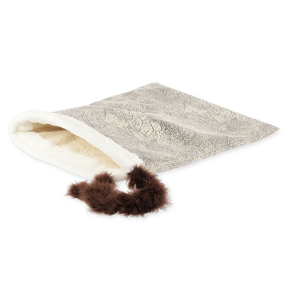 Cat Crinkle Sack, Ash Grey